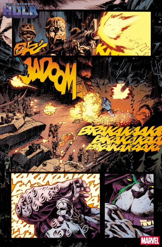 First Look: The Hulk Just Got a Whole Lot Scarier in 'Infernal Hulk'