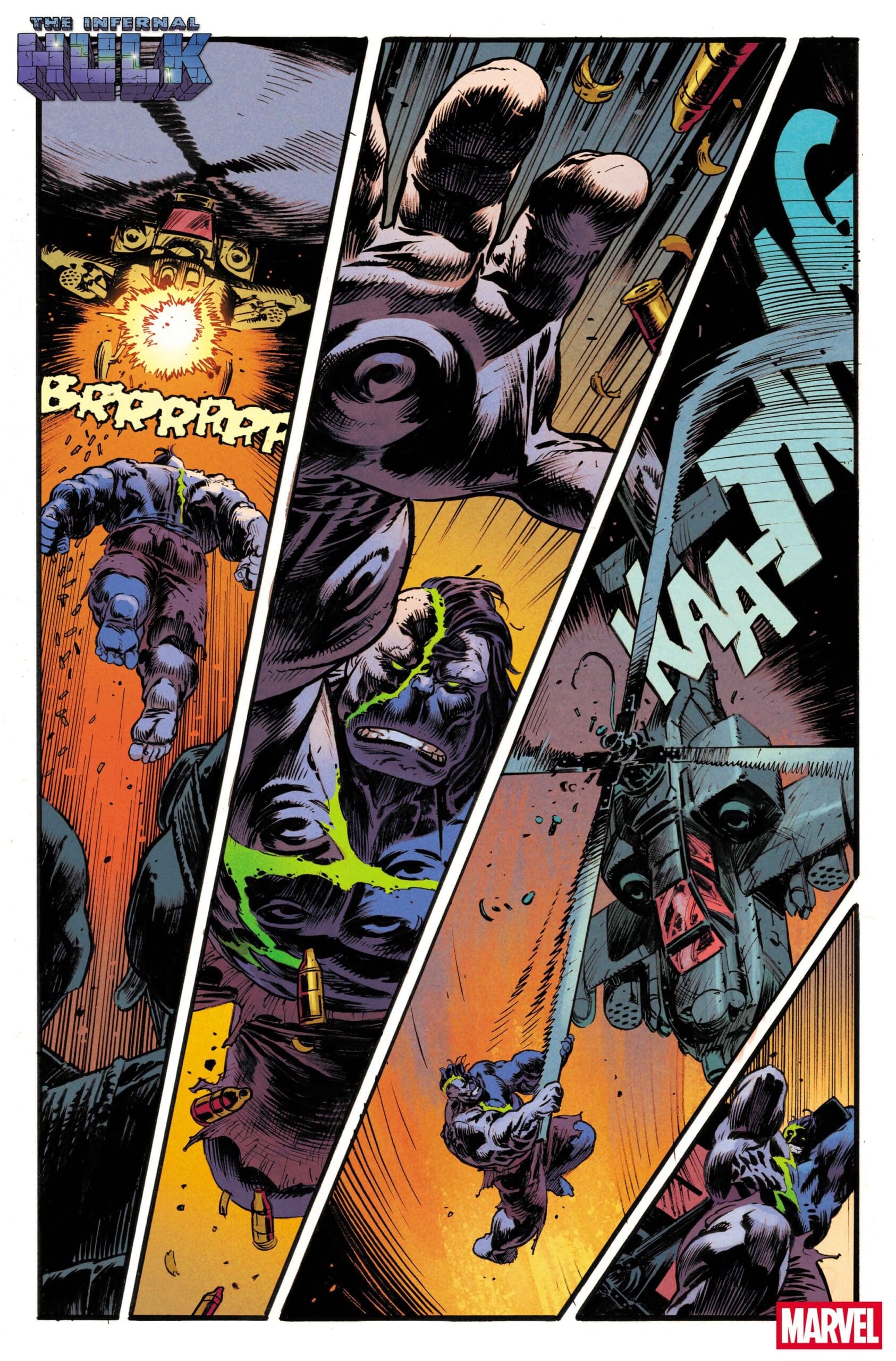 First Look: The Hulk Just Got a Whole Lot Scarier in 'Infernal Hulk'