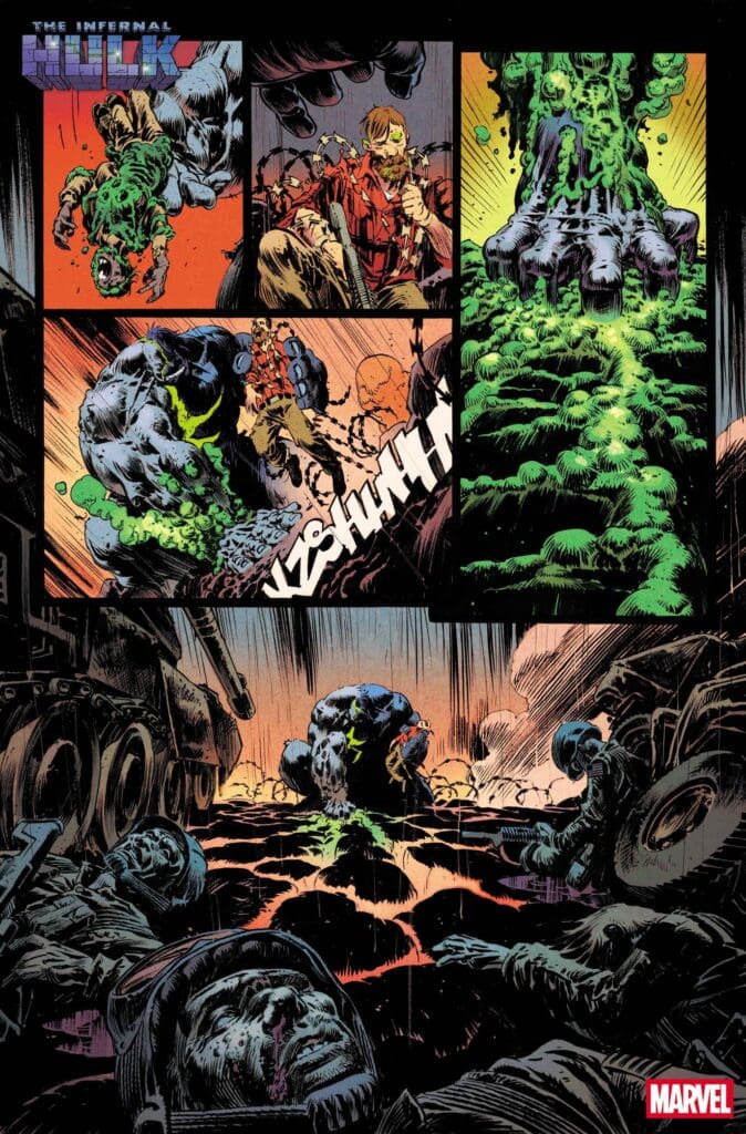 First Look: The Hulk Just Got a Whole Lot Scarier in 'Infernal Hulk'