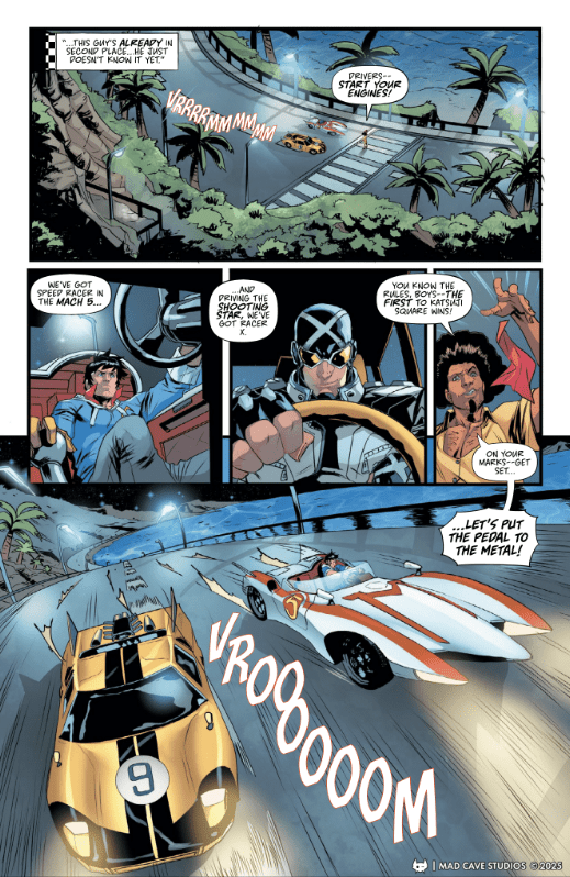 ‘Speed Racer’ #3 Review: Mach 5 vs. The Shooting Star