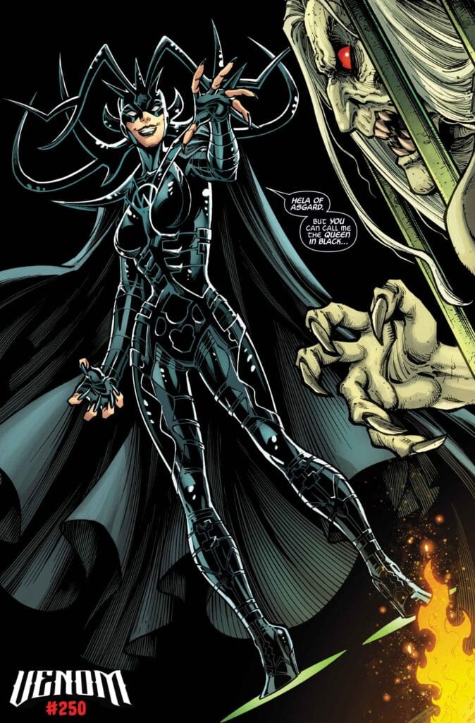 Hela Seizes the Throne! Knull Imprisoned in 'Venom' #250