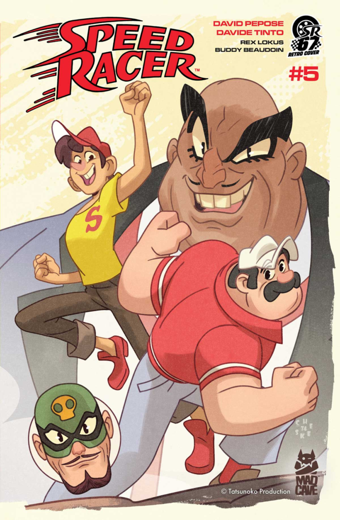 Read our review of Speed Racer #5 by Mad Cave Comics
