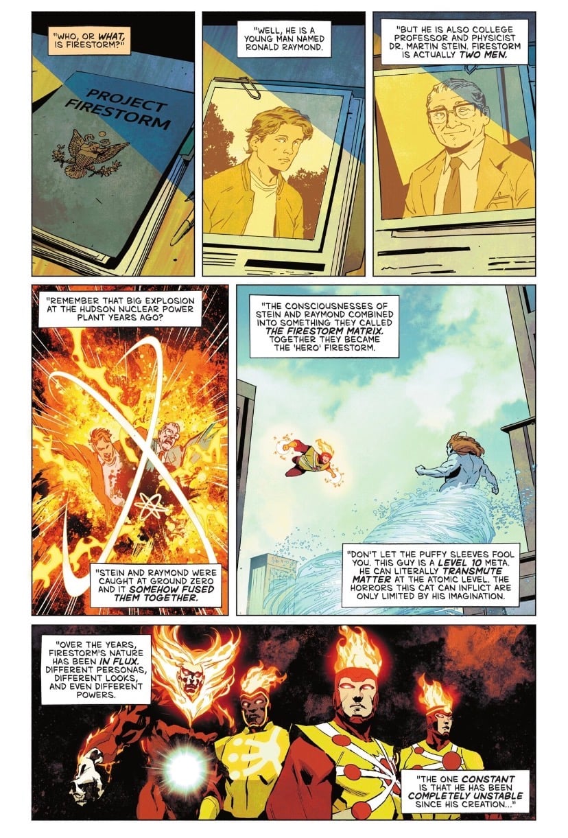 firestorm origin story