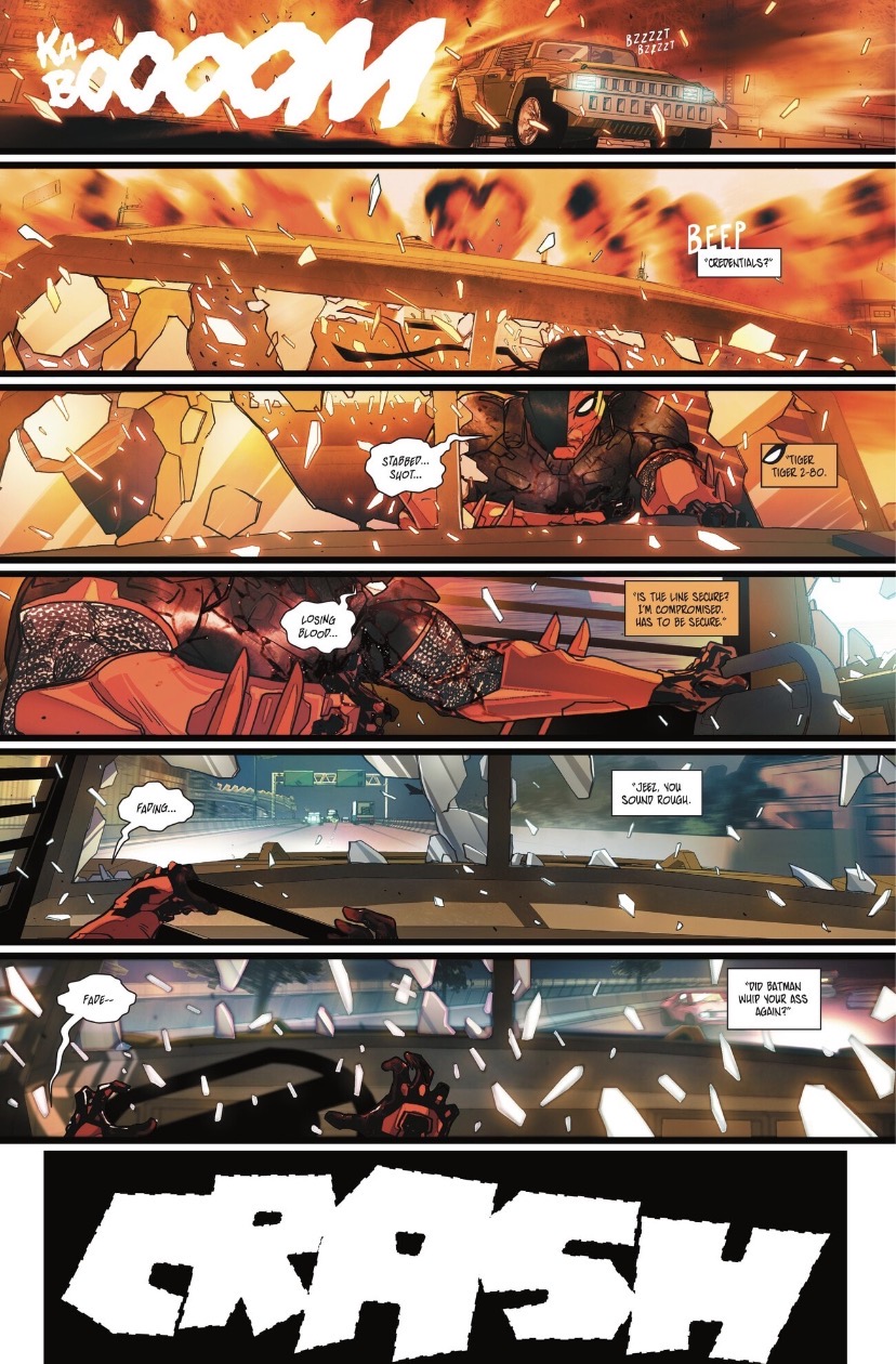 Deathstroke bloodies goons