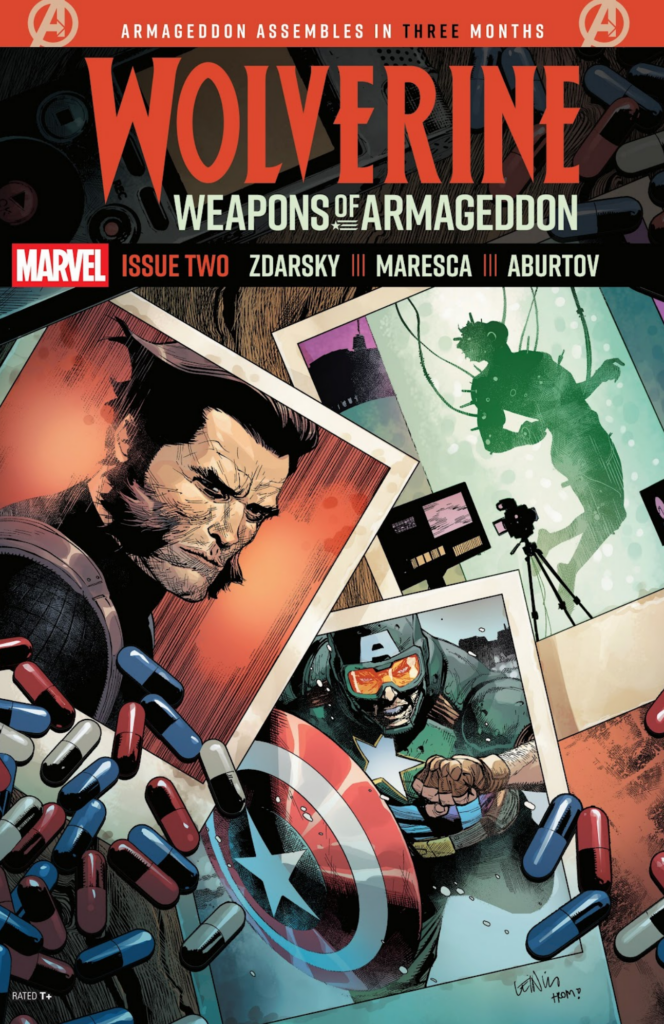 wolverine and colton on a cover