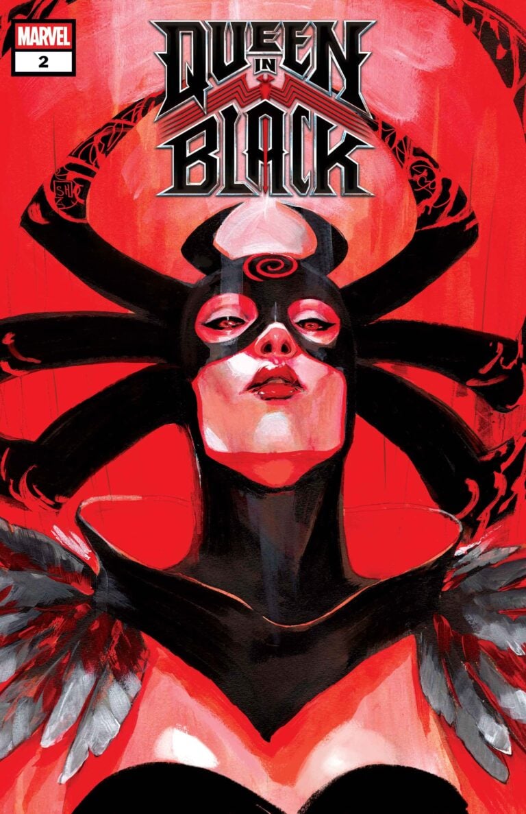 hela on the cover in red