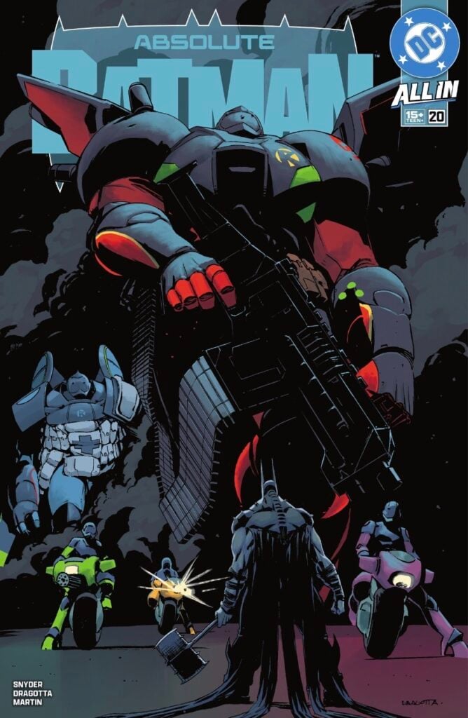 Robins in mech suits